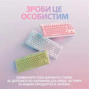 Клавіатура бездротова Logitech G715 Linear White (920-010692) UA