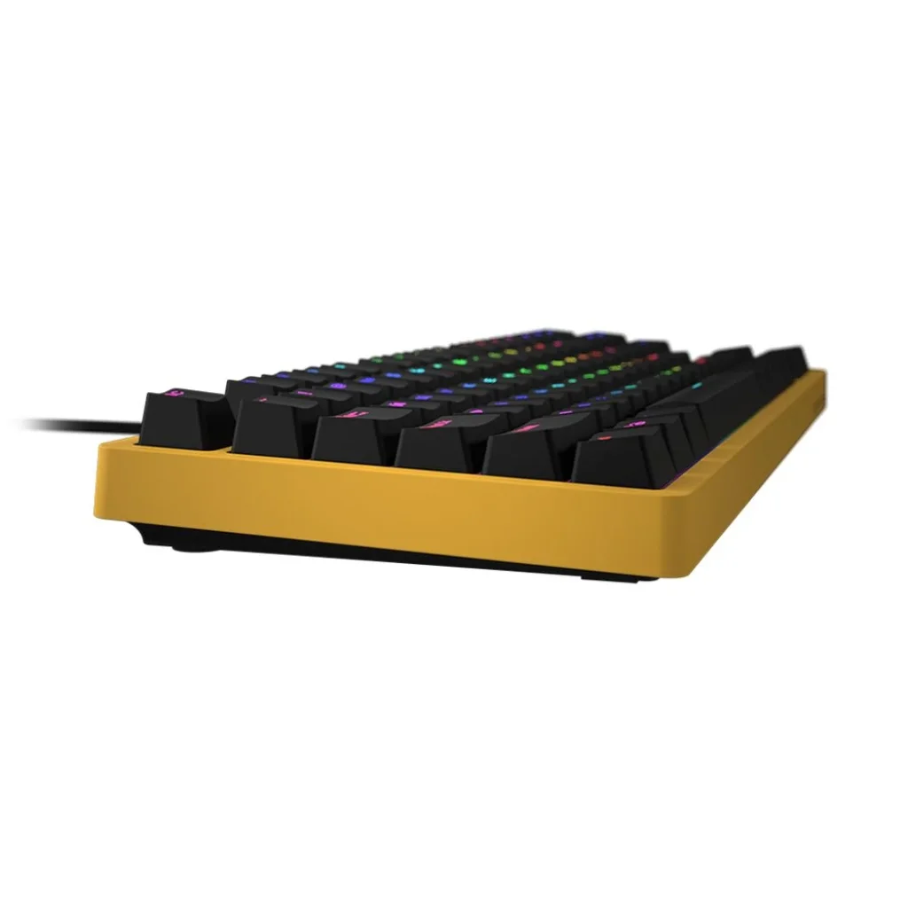 Клавиатура Hator Rockfall EVO TKL Kailh Optical ENG/UKR/RUS (HTK-632) Yellow USB UA
