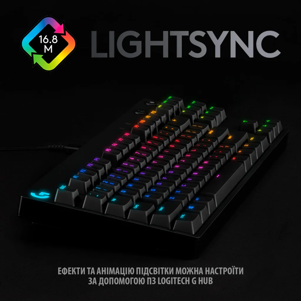 Клавіатура Logitech G Pro Mechanical Gaming (920-009392) UA