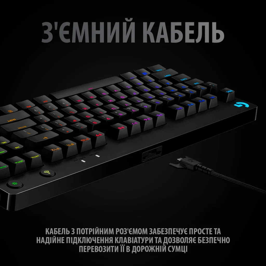 Клавіатура Logitech G Pro Mechanical Gaming (920-009392) UA