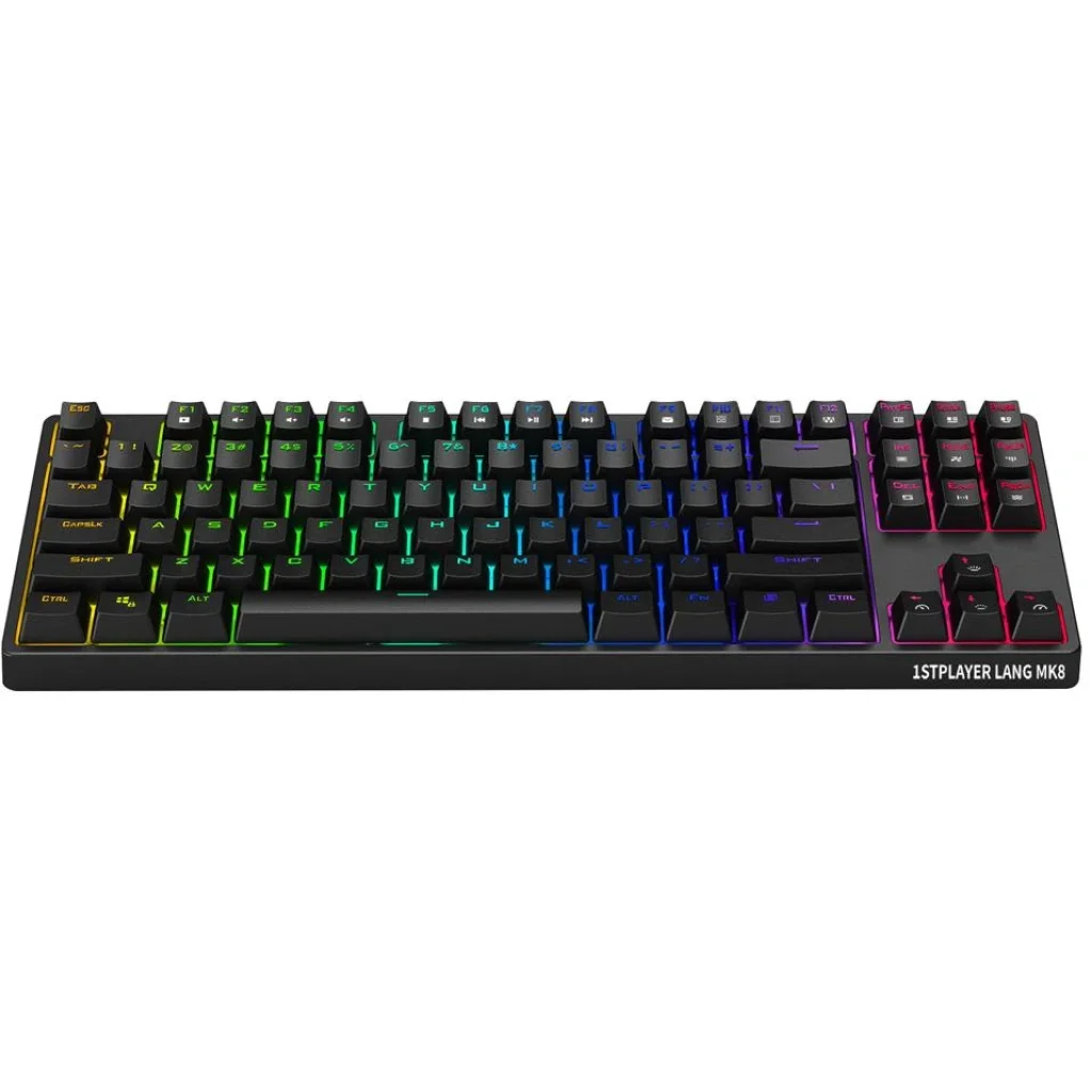 Клавиатура 1stPlayer MK8 Lite Gateron Yellow Switch UA