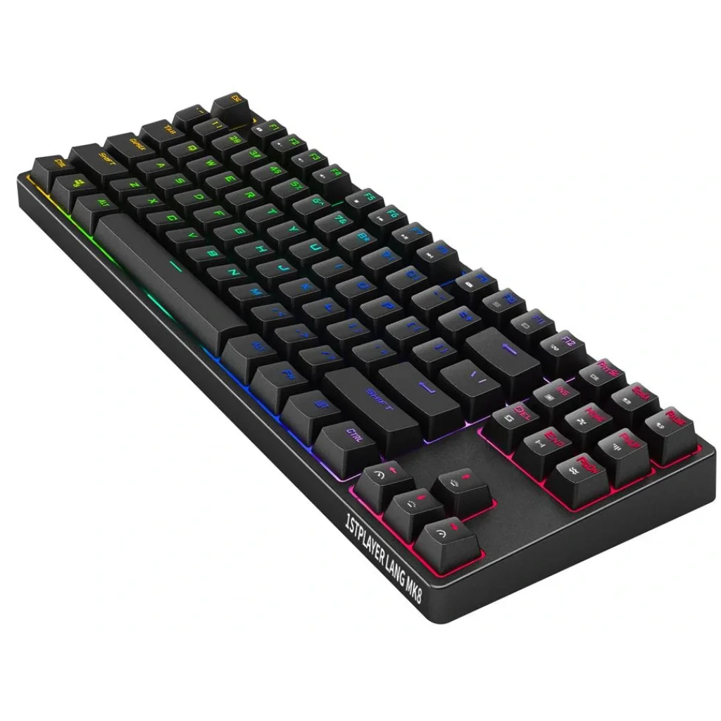 Клавиатура 1stPlayer MK8 Lite Gateron Yellow Switch UA
