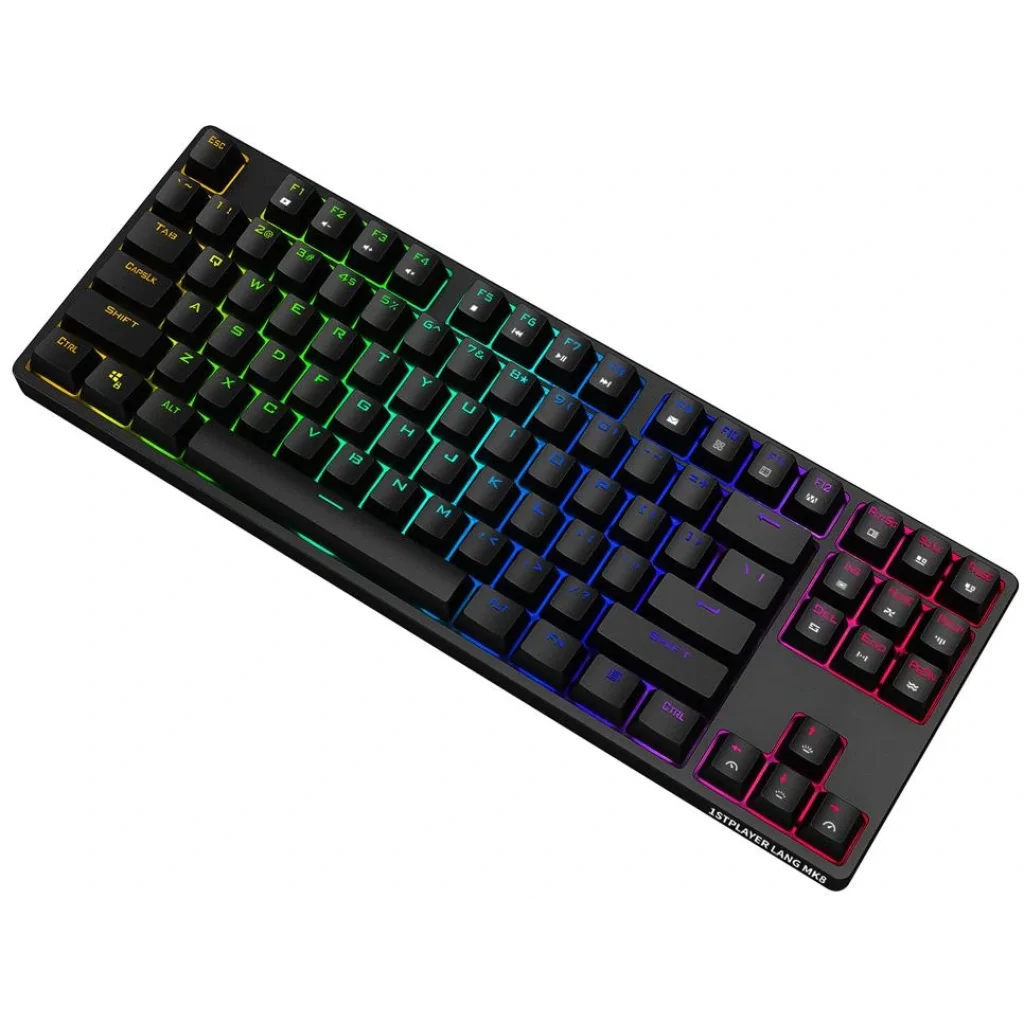 Клавиатура 1stPlayer MK8 Lite Gateron Yellow Switch UA