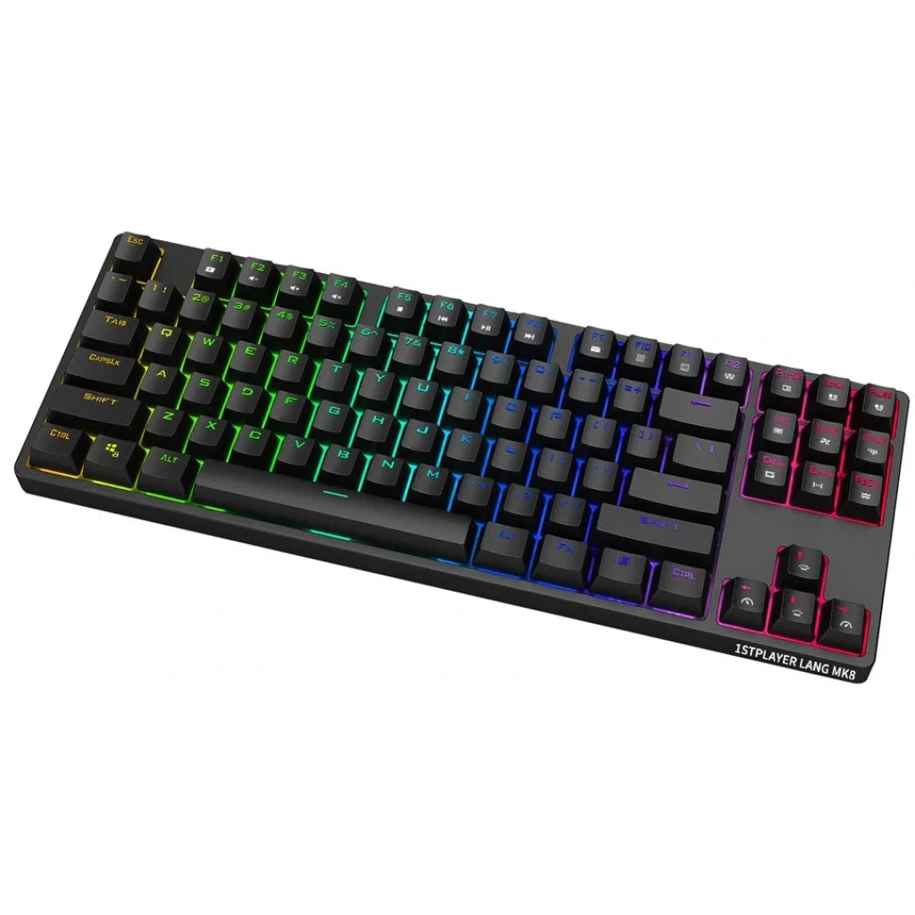 Клавиатура 1stPlayer MK8 Lite Gateron Yellow Switch UA