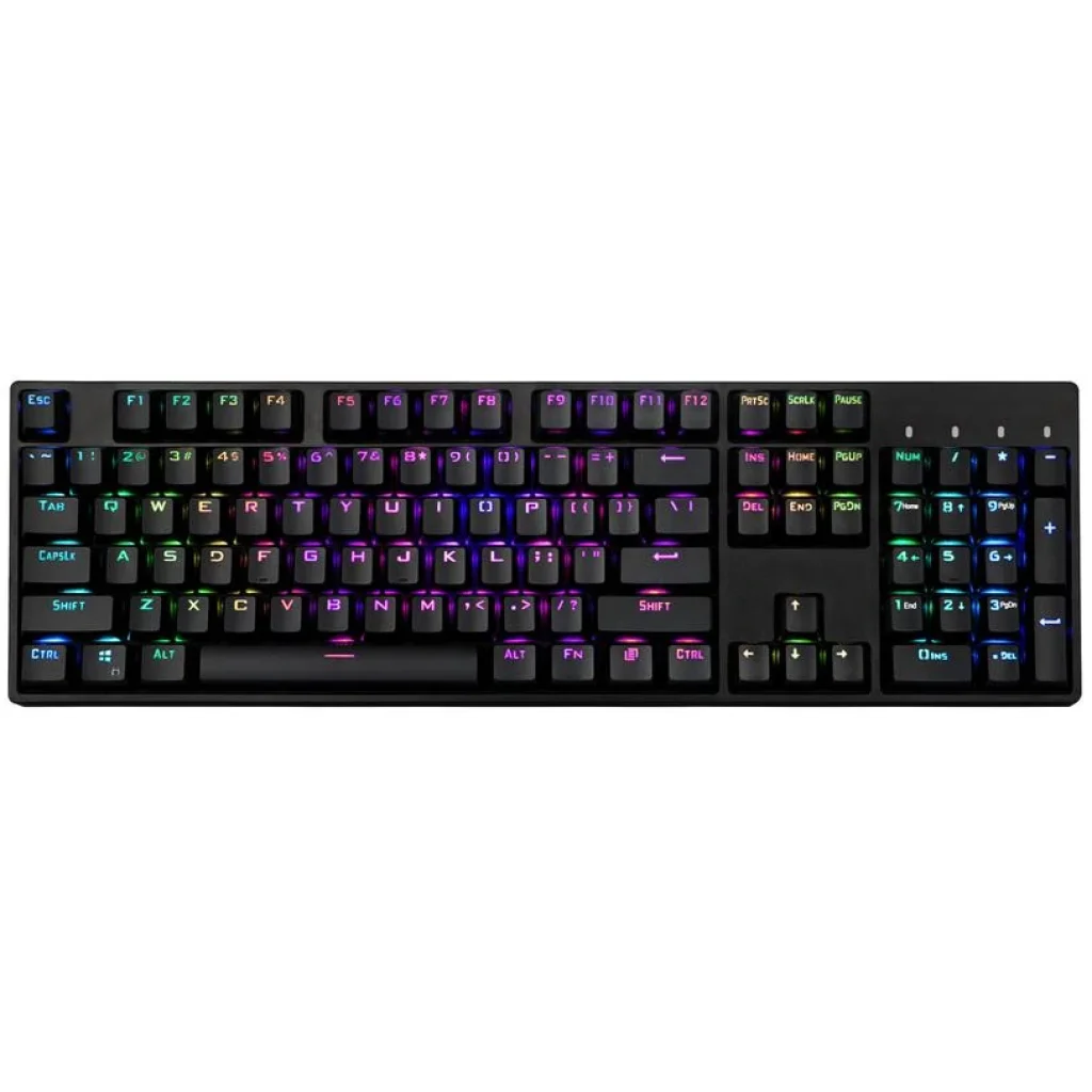 Клавіатура 1stPlayer MK8 Titan Gateron Black Switch UA