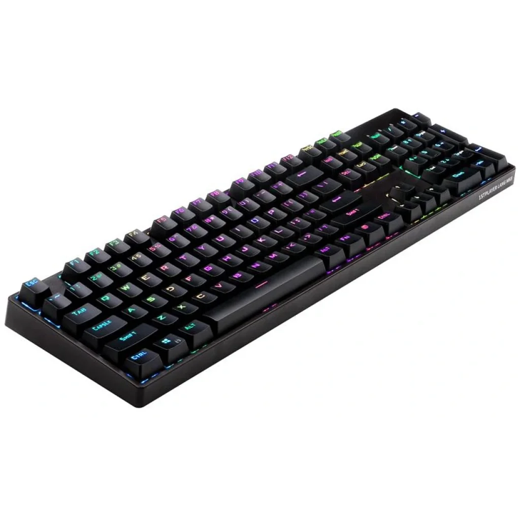 Клавіатура 1stPlayer MK8 Titan Gateron Black Switch UA