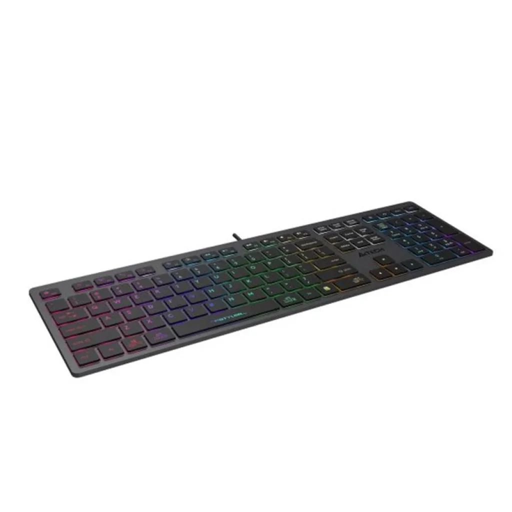 Клавіатура A4Tech Fstyler FX60H Grey Neon backlit, FX60H USB (Grey) Neon backlit UA