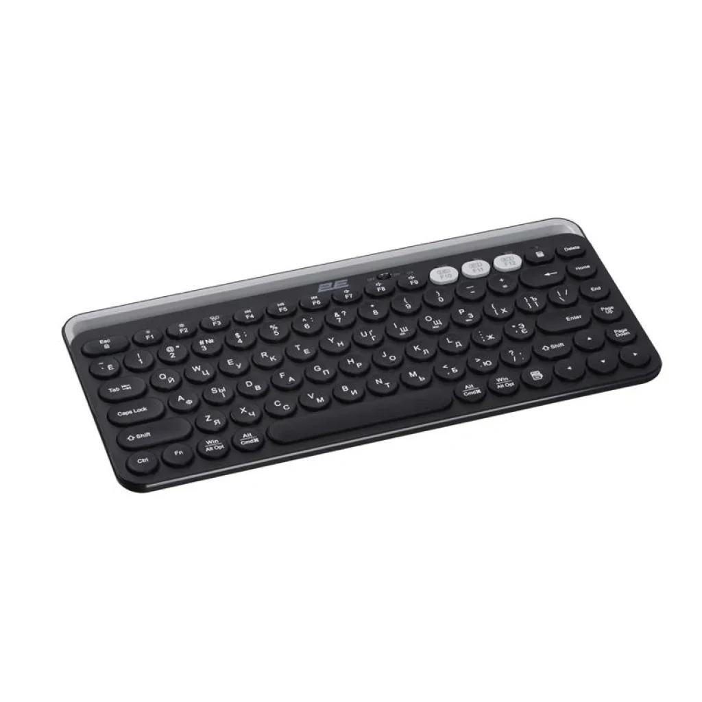 Клавиатура беспроводная 2E KS250 WL BT Black (2E-KS250WBK) UA