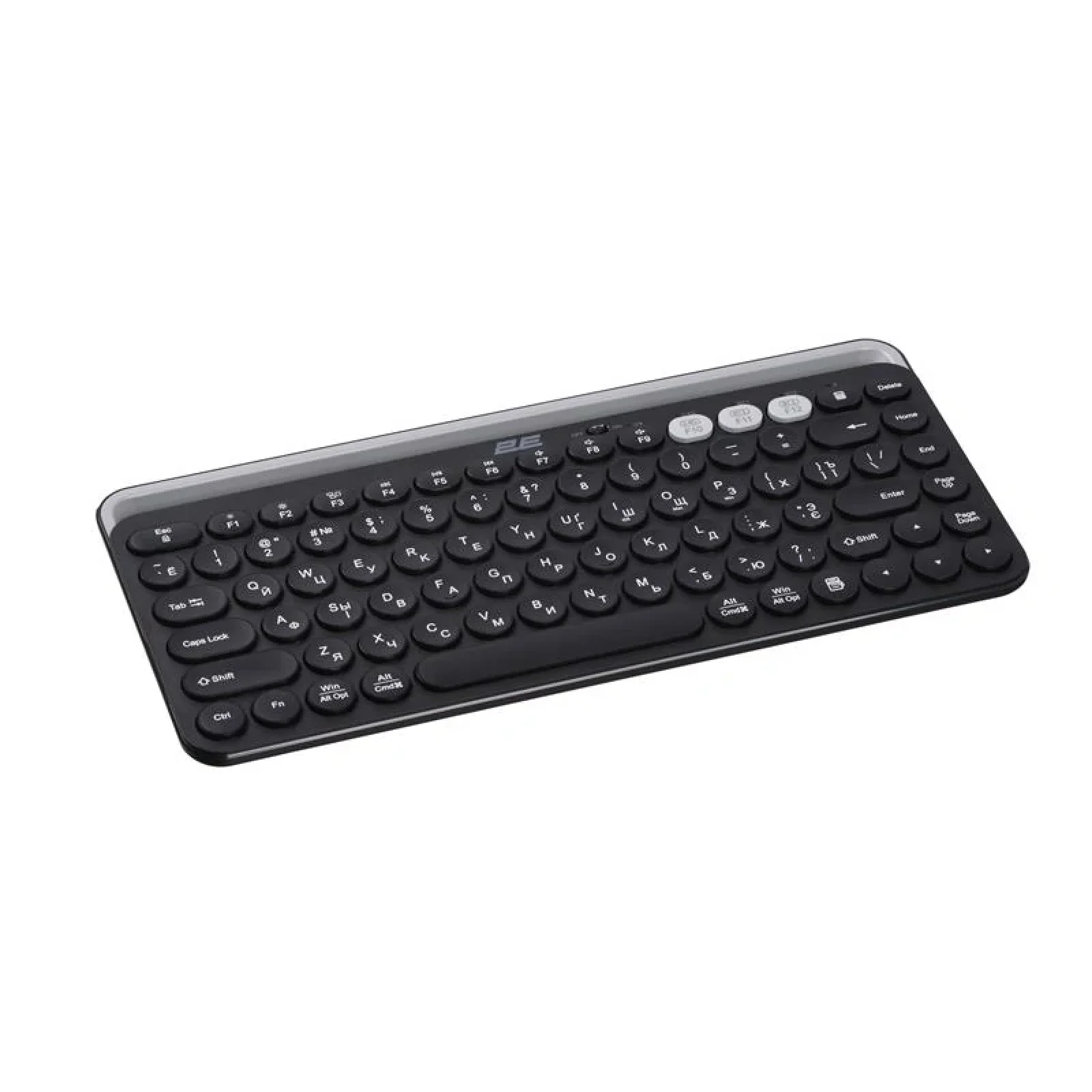 Клавіатура бездротова 2E KS250 WL BT Black (2E-KS250WBK) UA