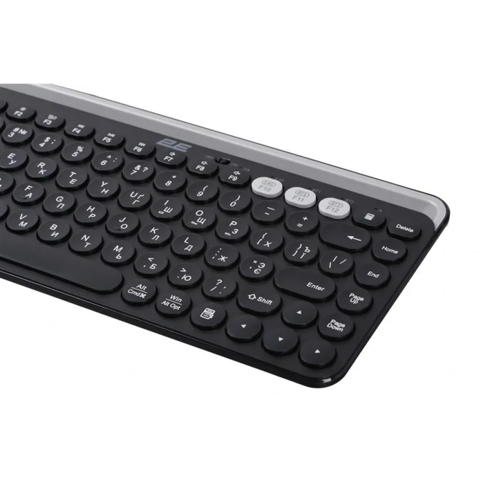 Клавиатура беспроводная 2E KS250 WL BT Black (2E-KS250WBK) UA
