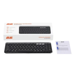Клавиатура беспроводная 2E KS250 WL BT Black (2E-KS250WBK) UA