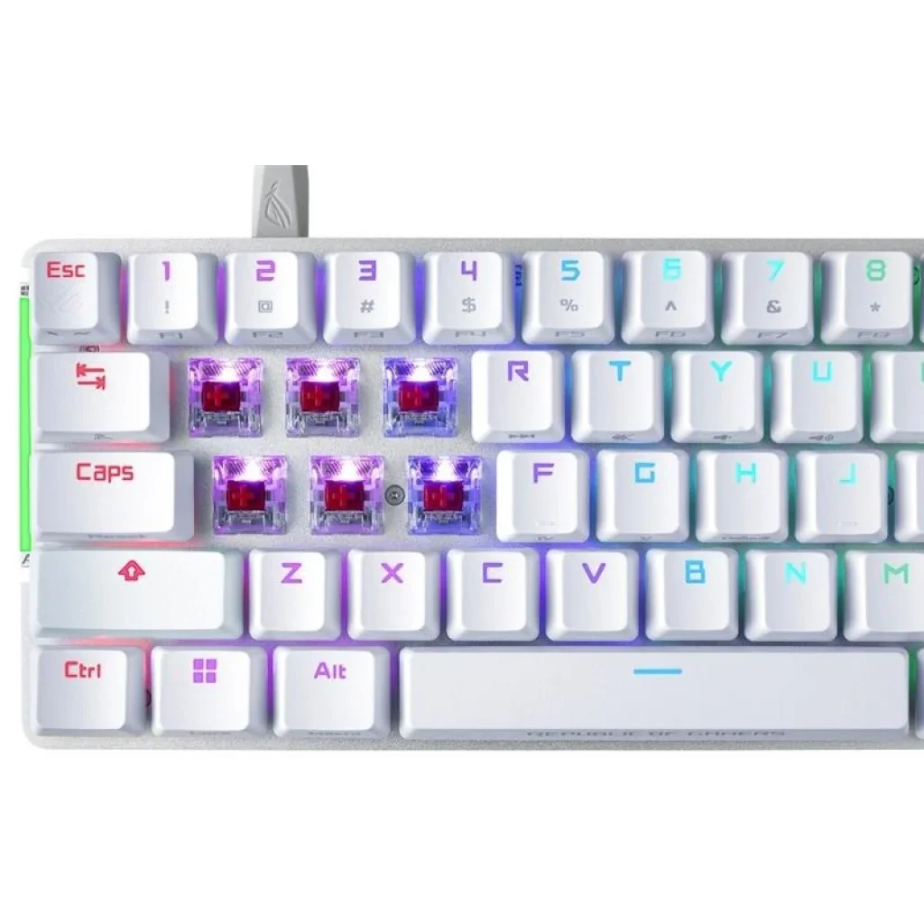 Клавіатура Asus ROG Falchion Ace LED 68key NX RD White (90MP0346-BKUA11) UA