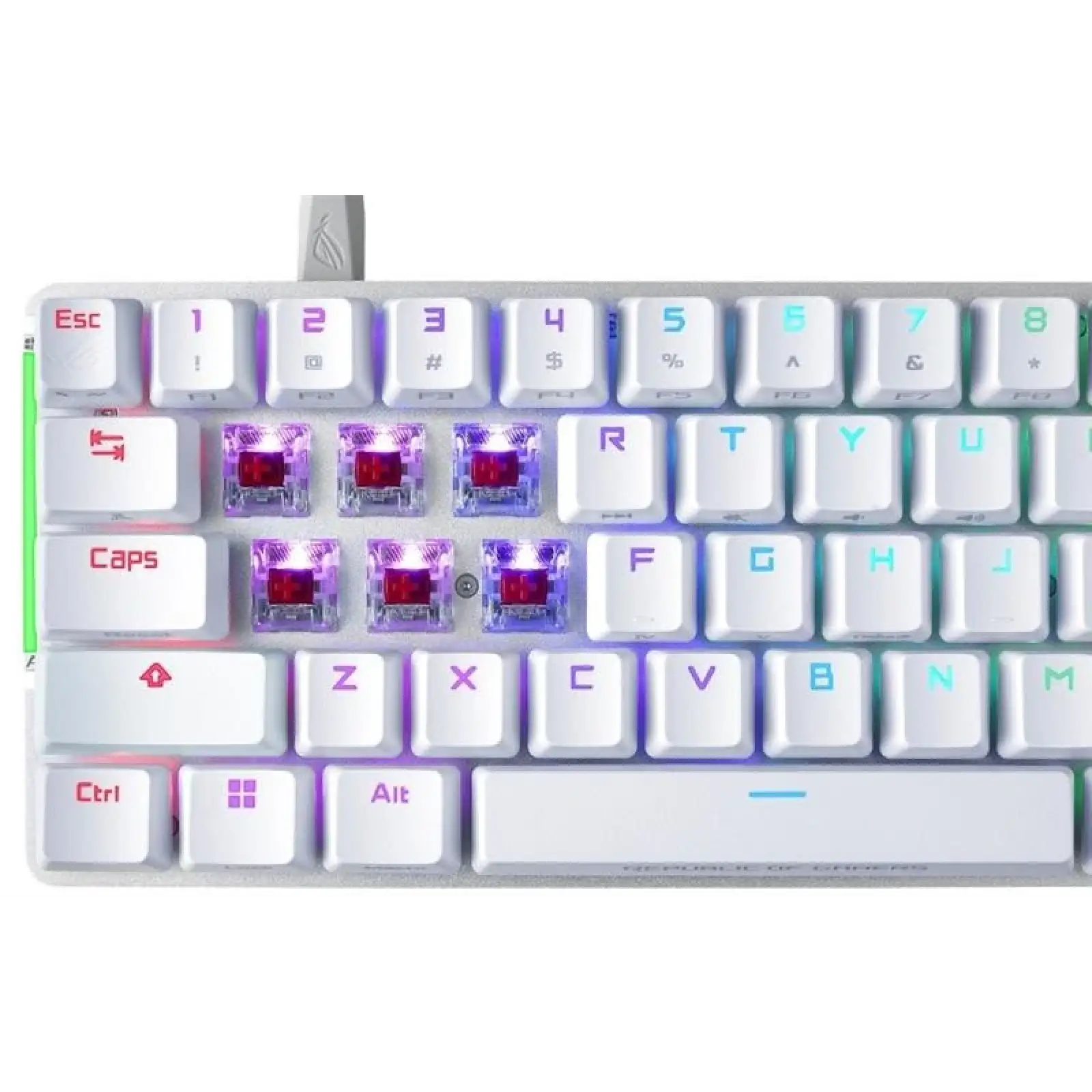 Клавіатура Asus ROG Falchion Ace LED 68key NX RD White (90MP0346-BKUA11) UA