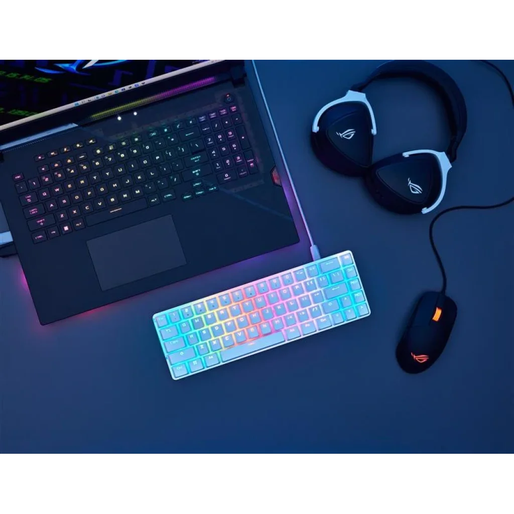 Клавіатура Asus ROG Falchion Ace LED 68key NX RD White (90MP0346-BKUA11) UA