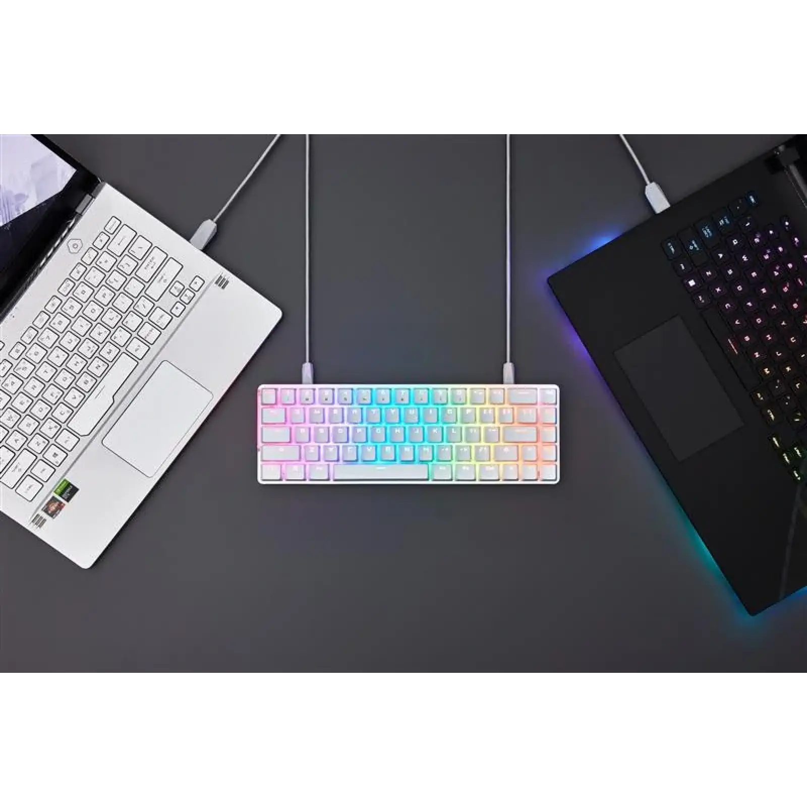Клавіатура Asus ROG Falchion Ace LED 68key NX RD White (90MP0346-BKUA11) UA