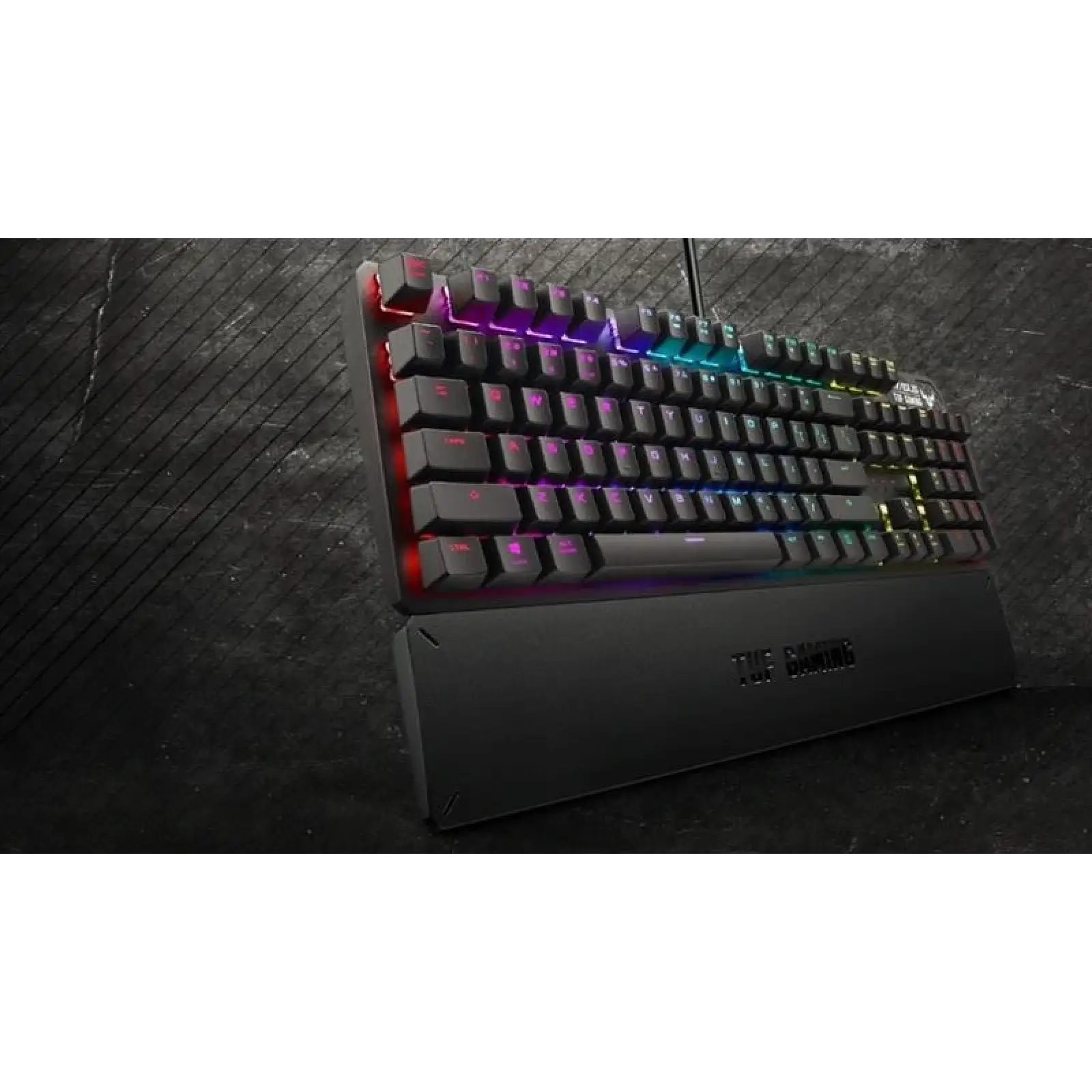 Клавіатура Asus TUF Gaming K3 RGB 104key Kailh BN UA Black (90MP01Q1-BKMA00) UA