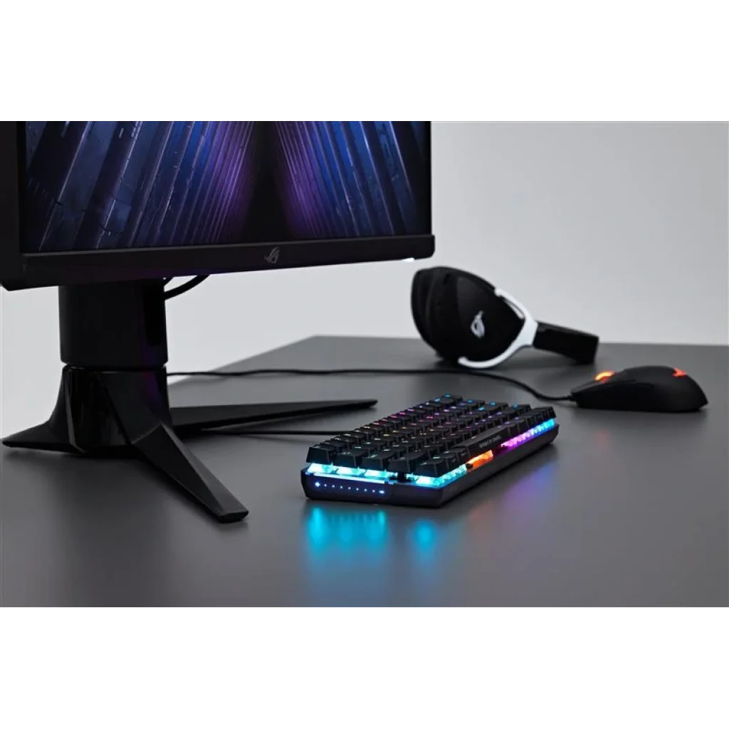 Клавіатура Asus ROG Falchion Ace LED 68key NX RD Black (90MP0346-BKUA01) UA