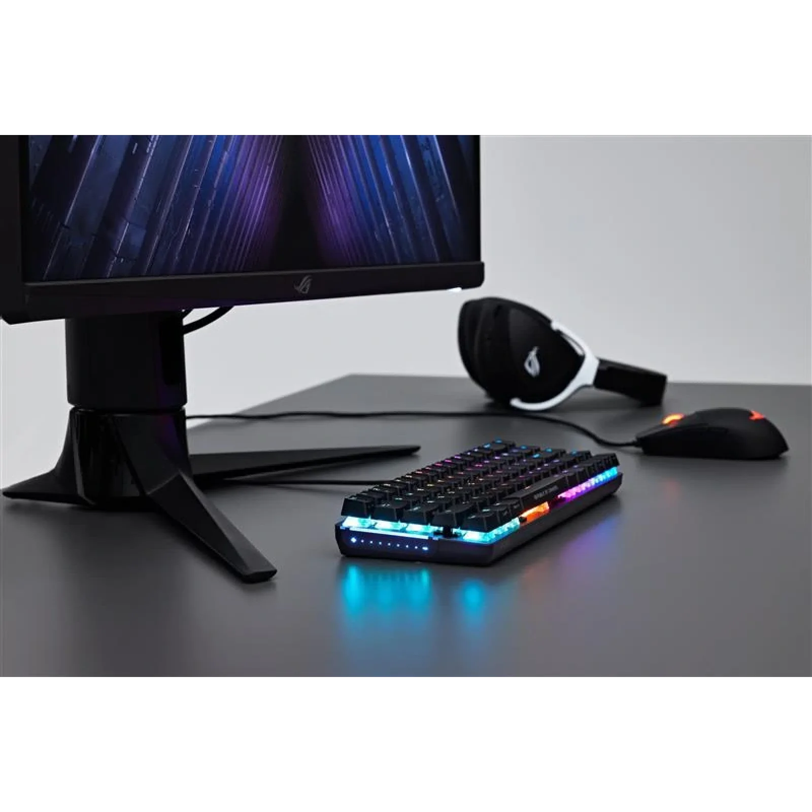 Клавиатура Asus ROG Falchion Ace LED 68key NX RD Black (90MP0346-BKUA01) UA