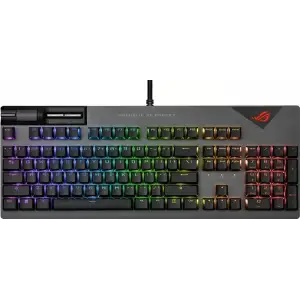 Клавіатура Asus ROG Strix Flare II LED 104key NX Red US Black/Grey (90MP02D6-BKUA01) UA