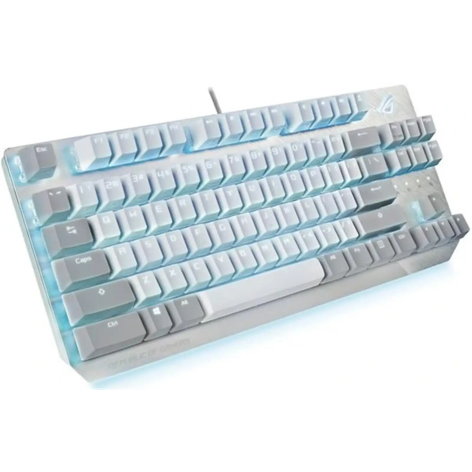 Клавіатура Asus ROG Strix Scope NX TKL Moonlight White RD LED 84key EN White (90MP02B6-BKUA00) UA