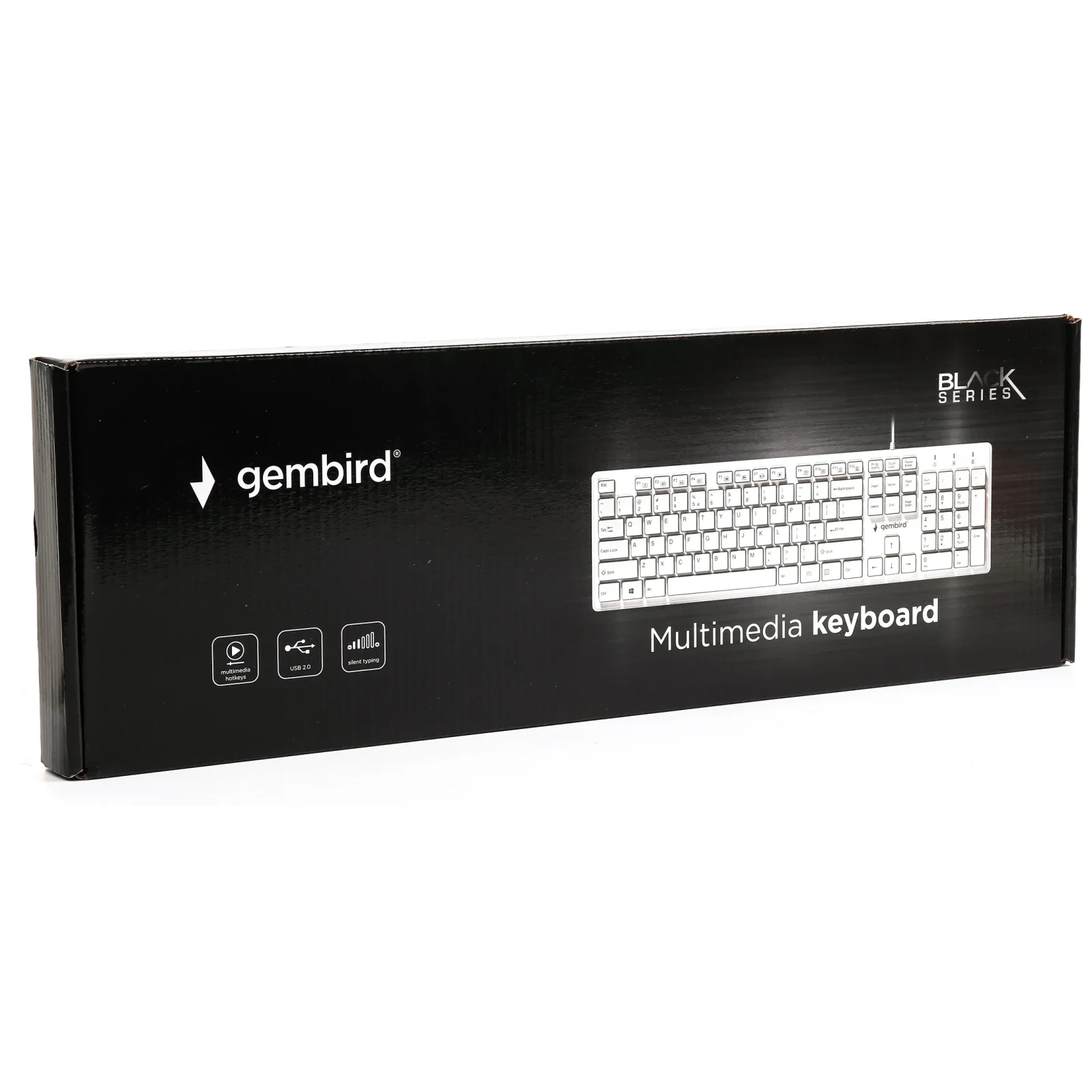 Клавиатура Gembird KB-MCH-03-W-UA Ukr White UA
