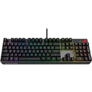 Клавиатура Asus ROG Strix Scope LED 104key RX Red USB UKR Black (90MP0240-BKMA00) UA