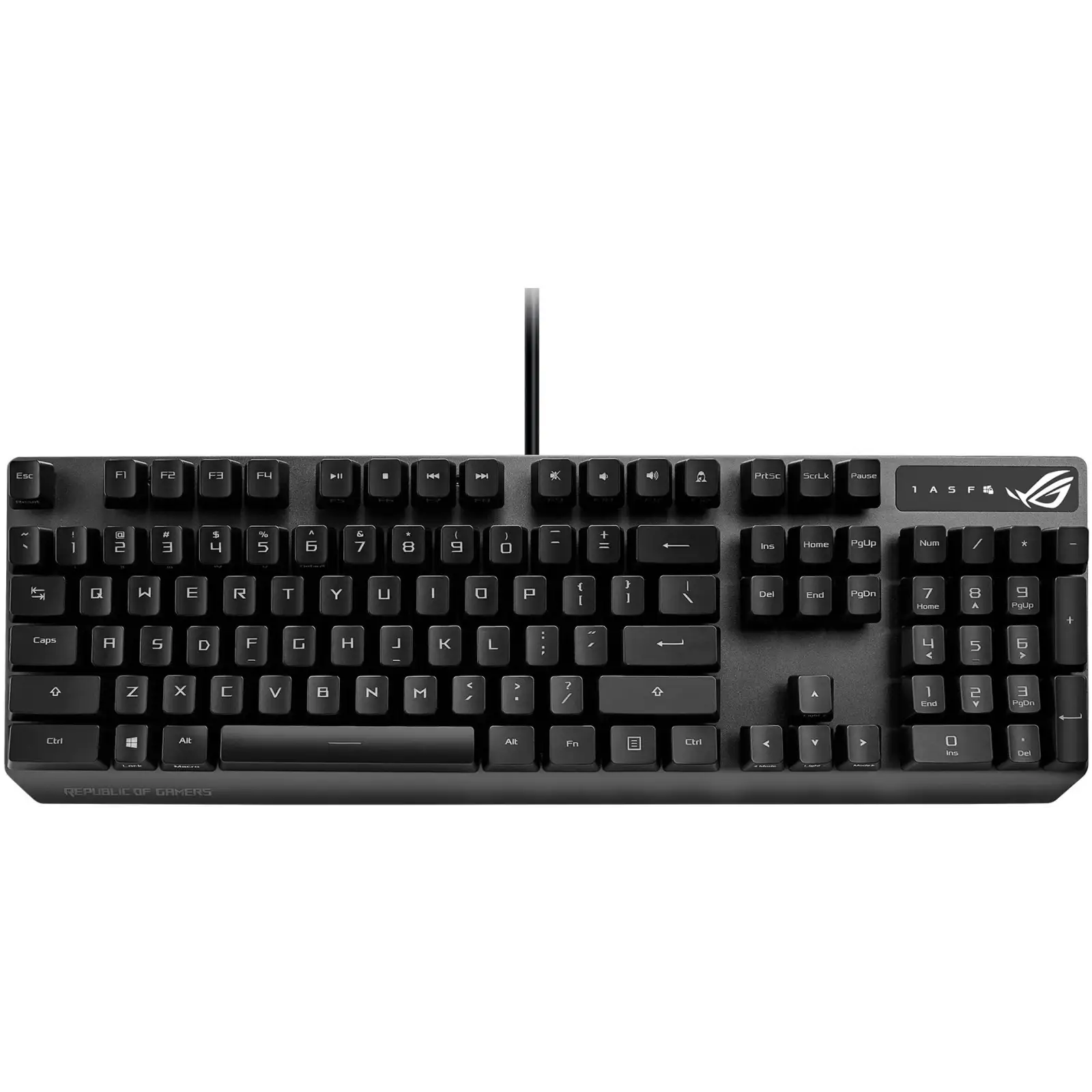 Клавиатура Asus ROG Strix Scope LED 104key RX Red USB UKR Black (90MP0240-BKMA00) UA