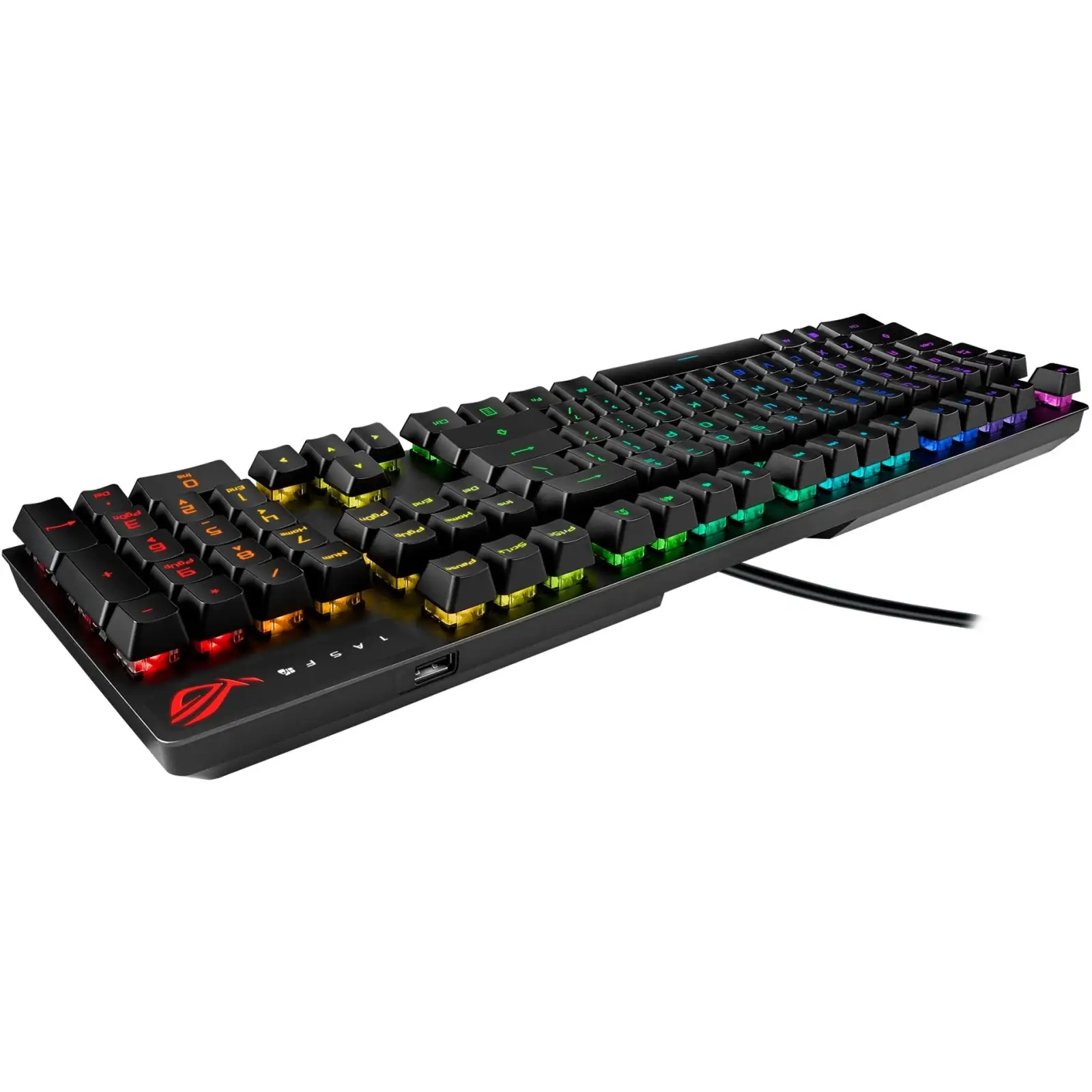 Клавиатура Asus ROG Strix Scope LED 104key RX Red USB UKR Black (90MP0240-BKMA00) UA