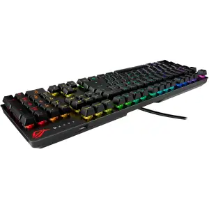 Клавиатура Asus ROG Strix Scope LED 104key RX Red USB UKR Black (90MP0240-BKMA00) UA