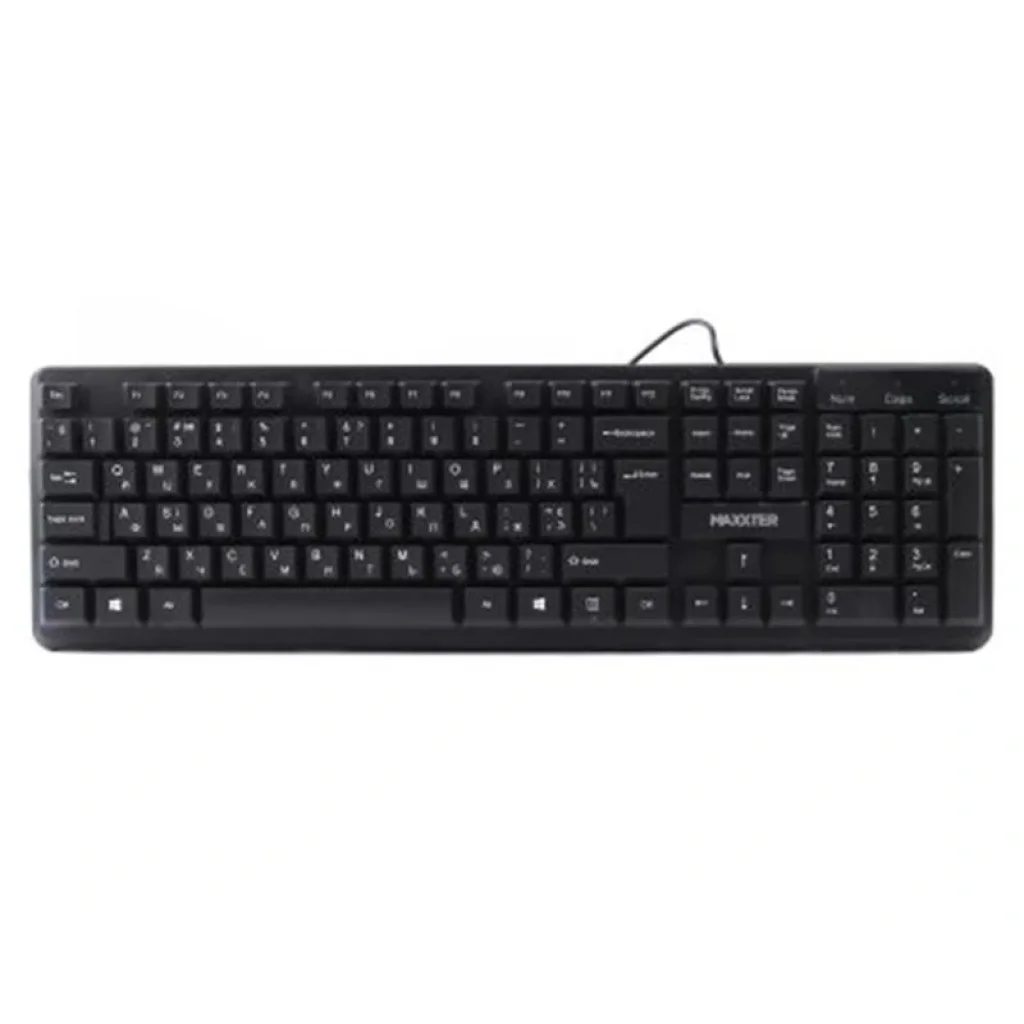 Клавіатура Maxxter KBM-U01-UA Black USB UA