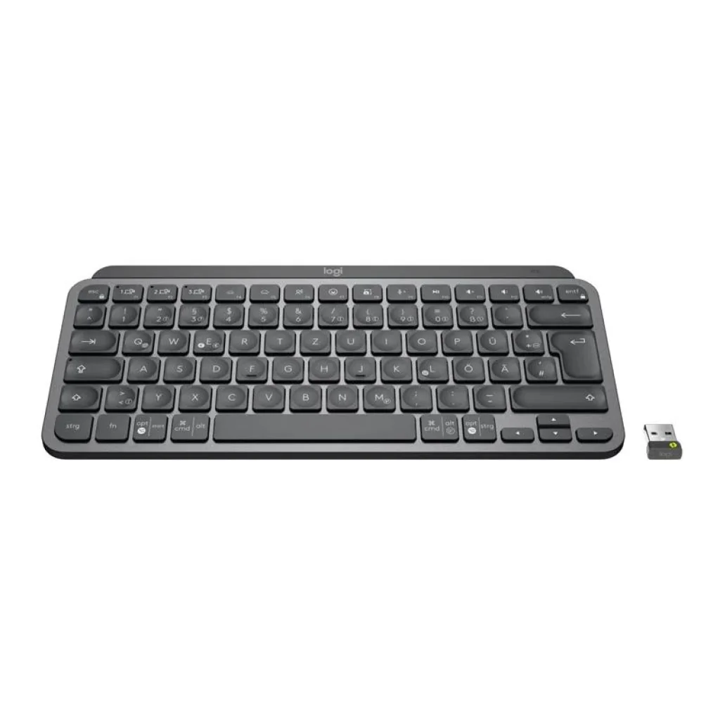 Клавиатура беспроводная Logitech MX Keys Mini For Business Wireless Illuminated US Graphite (920-010608) UA