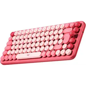Клавиатура беспроводная Logitech Pop Wireless Heartbreaker Rose (920-010737) UA