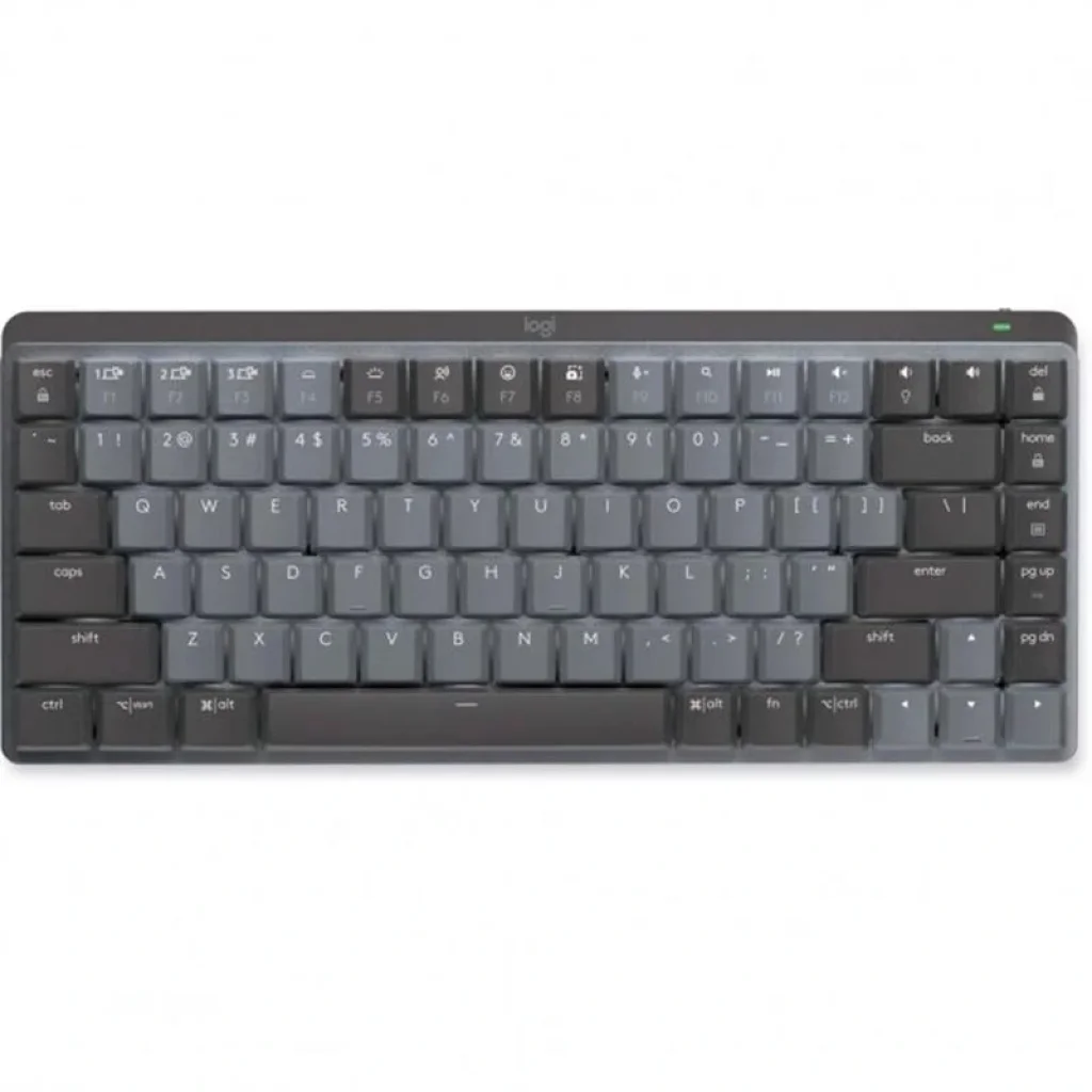 Клавіатура бездротова Logitech MX Mechanical Mini Bluetooth Illuminated Graphite (920-010782) UA