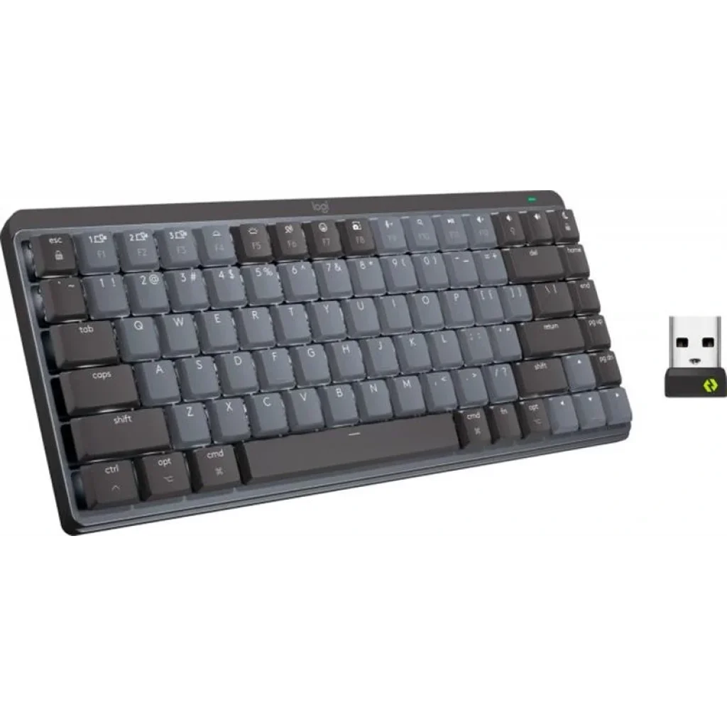 Клавіатура бездротова Logitech MX Mechanical Mini Bluetooth Illuminated Graphite (920-010782) UA