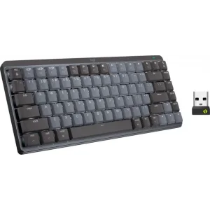 Клавіатура бездротова Logitech MX Mechanical Mini Bluetooth Illuminated Graphite (920-010782) UA
