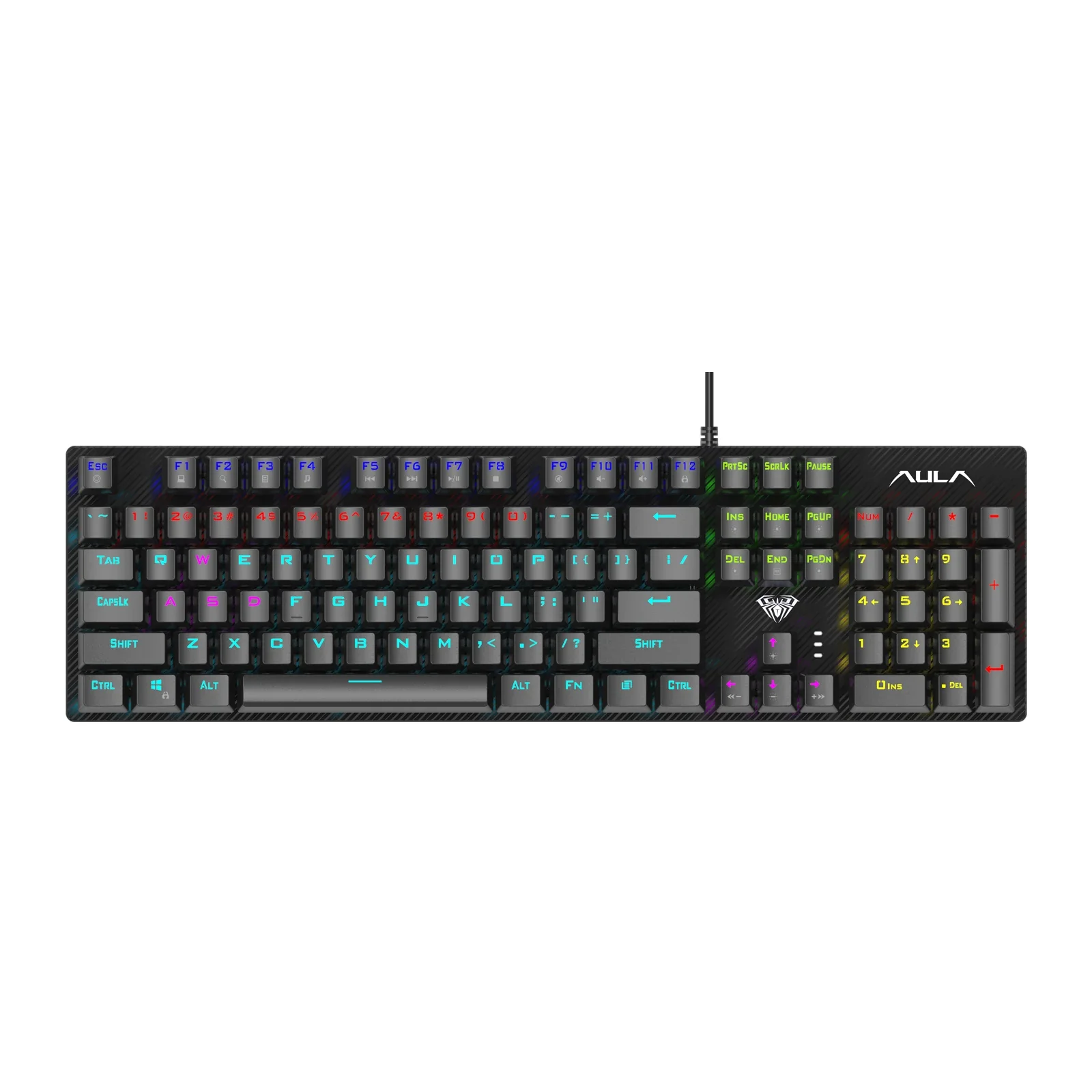 Клавиатура Aula Mechanical S2022 Black keycap KRGD blue (6948391240527) UA UA