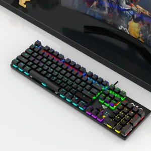 Клавиатура Aula Mechanical S2022 Black keycap KRGD blue (6948391240527) UA UA