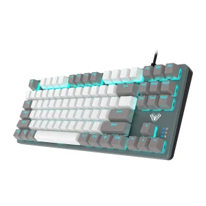 Клавіатура Aula Mechanical F3287 White/Grey keycap KRGD blue (6948391240688) UA UA