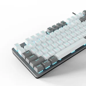 Клавіатура Aula Mechanical F3287 White/Grey keycap KRGD blue (6948391240688) UA UA