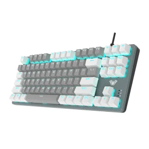 Клавіатура Aula Mechanical F3287 Grey/White keycap KRGD blue (6948391240954) UA UA