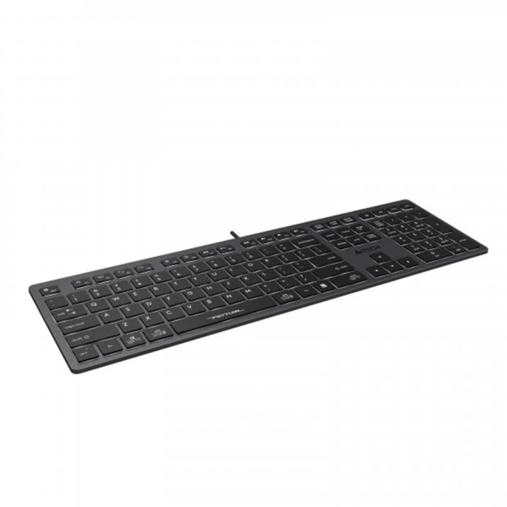 Клавіатура A4Tech Fstyler FX60 White Neon backlit, FX60 USB (Grey) White backlit UA