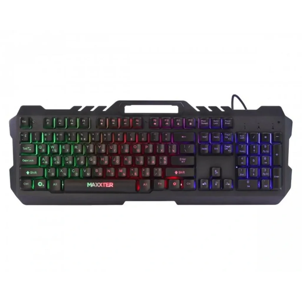 Клавіатура Maxxter KBG-UML-01-UA Black UA