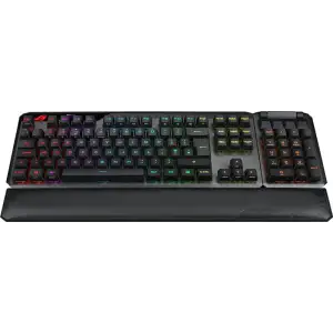 Клавіатура бездротова Asus ROG Claymore II RD RGB WL Black (90MP01W0-BKUA01) UA