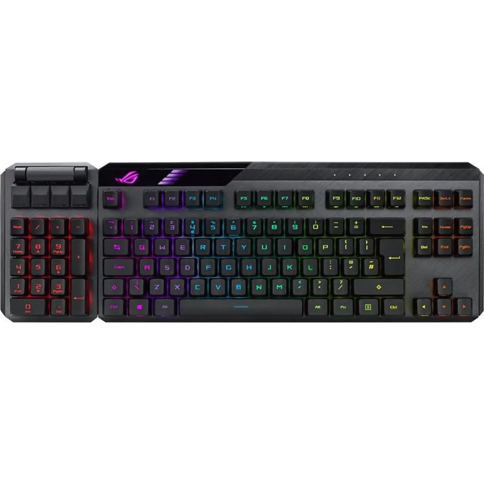Клавіатура бездротова Asus ROG Claymore II RD RGB WL Black (90MP01W0-BKUA01) UA