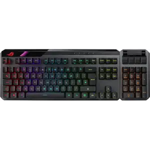Клавіатура бездротова Asus ROG Claymore II RD RGB WL Black (90MP01W0-BKUA01) UA
