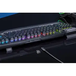 Клавіатура бездротова Asus ROG Claymore II RD RGB WL Black (90MP01W0-BKUA01) UA