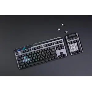 Клавіатура бездротова Asus ROG Claymore II RD RGB WL Black (90MP01W0-BKUA01) UA