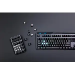 Клавіатура бездротова Asus ROG Claymore II RD RGB WL Black (90MP01W0-BKUA01) UA