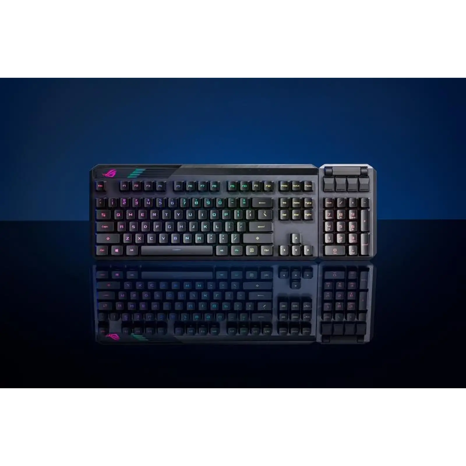 Клавіатура бездротова Asus ROG Claymore II RD RGB WL Black (90MP01W0-BKUA01) UA