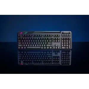 Клавіатура бездротова Asus ROG Claymore II RD RGB WL Black (90MP01W0-BKUA01) UA